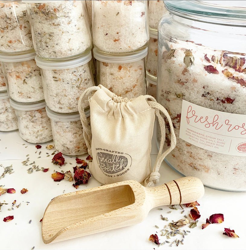 Small Jars, Big Impact: Introducing Our Eco-Friendly Bath Soaks - Small Batch Specialty Gifts