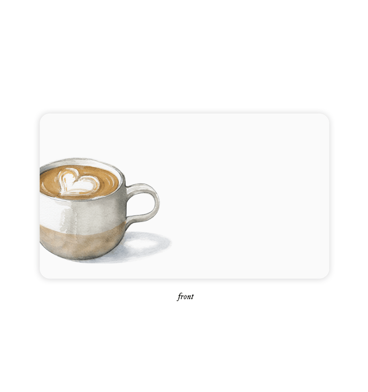 Latte Love Little Notes® l Coffee cup