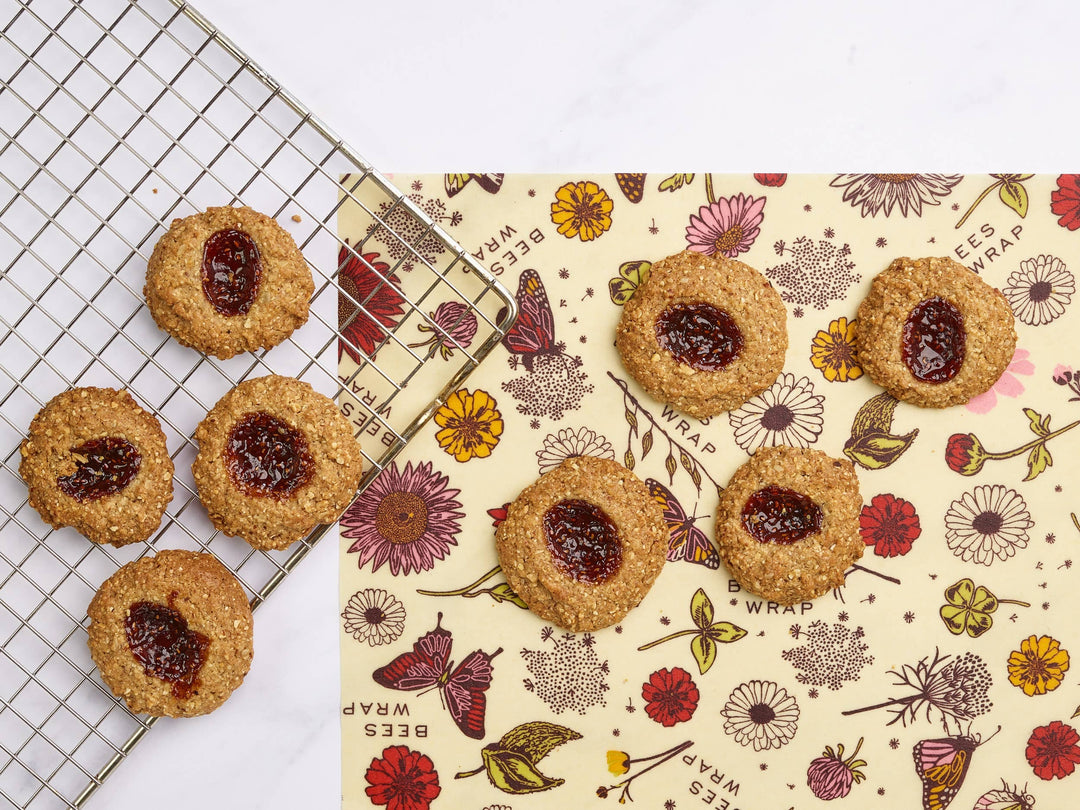 Bees Wrap Reusable Beeswax Food Wrap Roll - Meadow Magic
