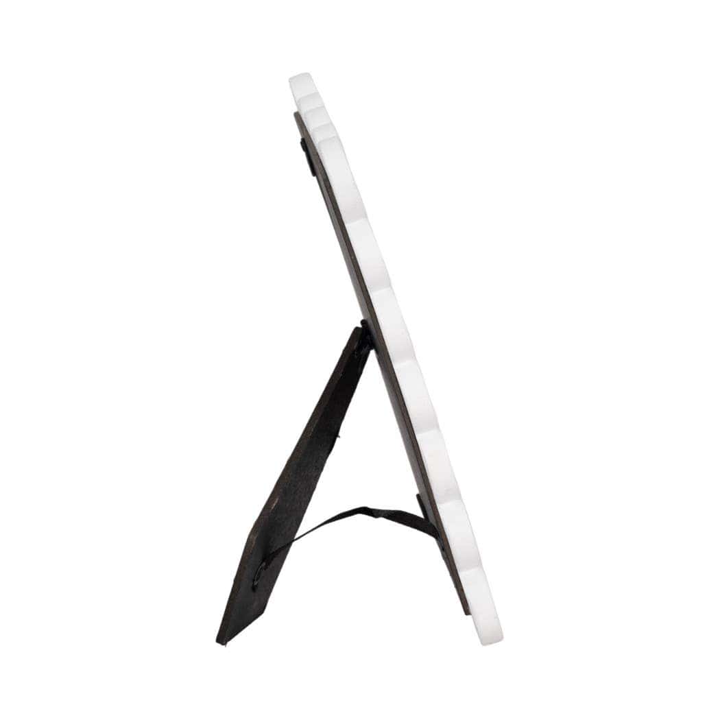 White Scallop Photo Frame