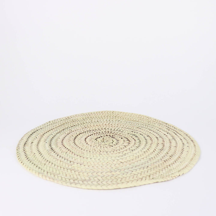 Straw Round Placemat