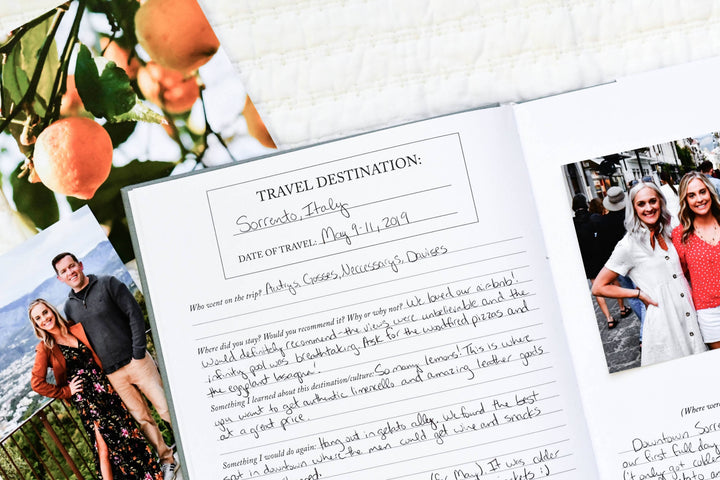 Travel Journal | Adventure Keepsake | Trip Adventure Book