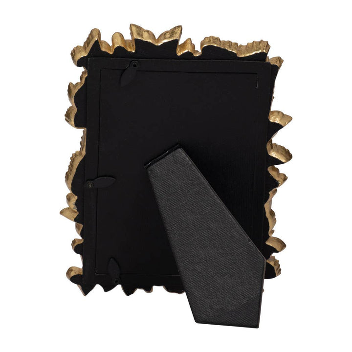 Butterfly Gold Resin Frame,  4x6