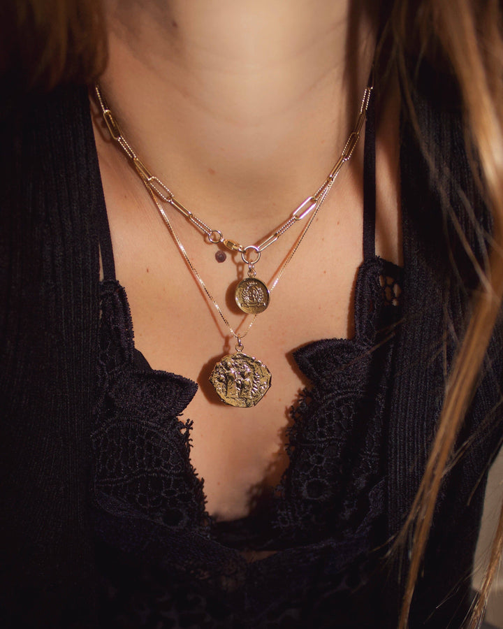 Lora Coin Necklace