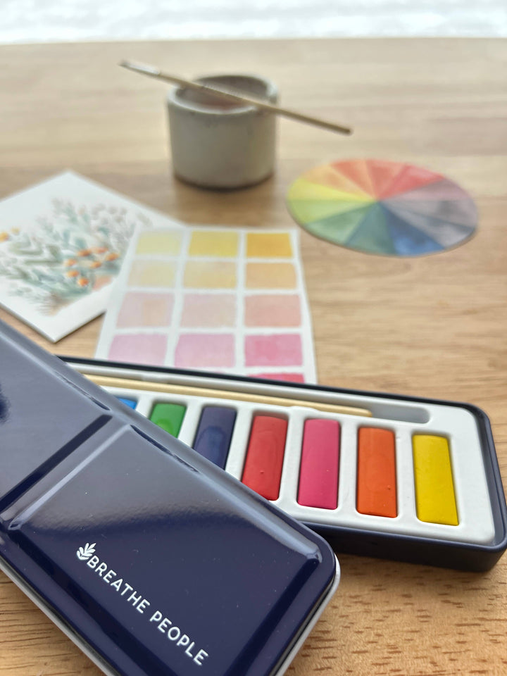 12 Color Watercolor Set