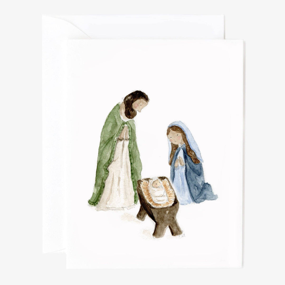 Holy family notecard set
