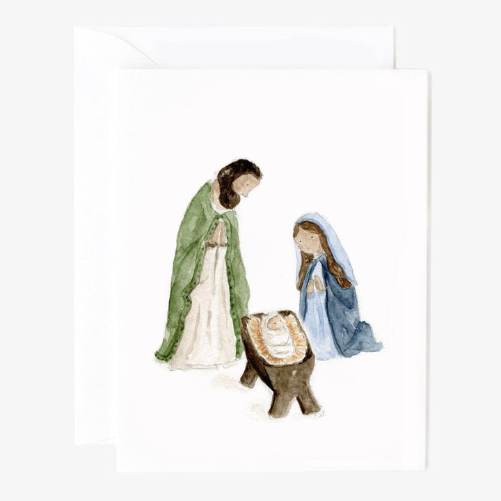 Holy family notecard set