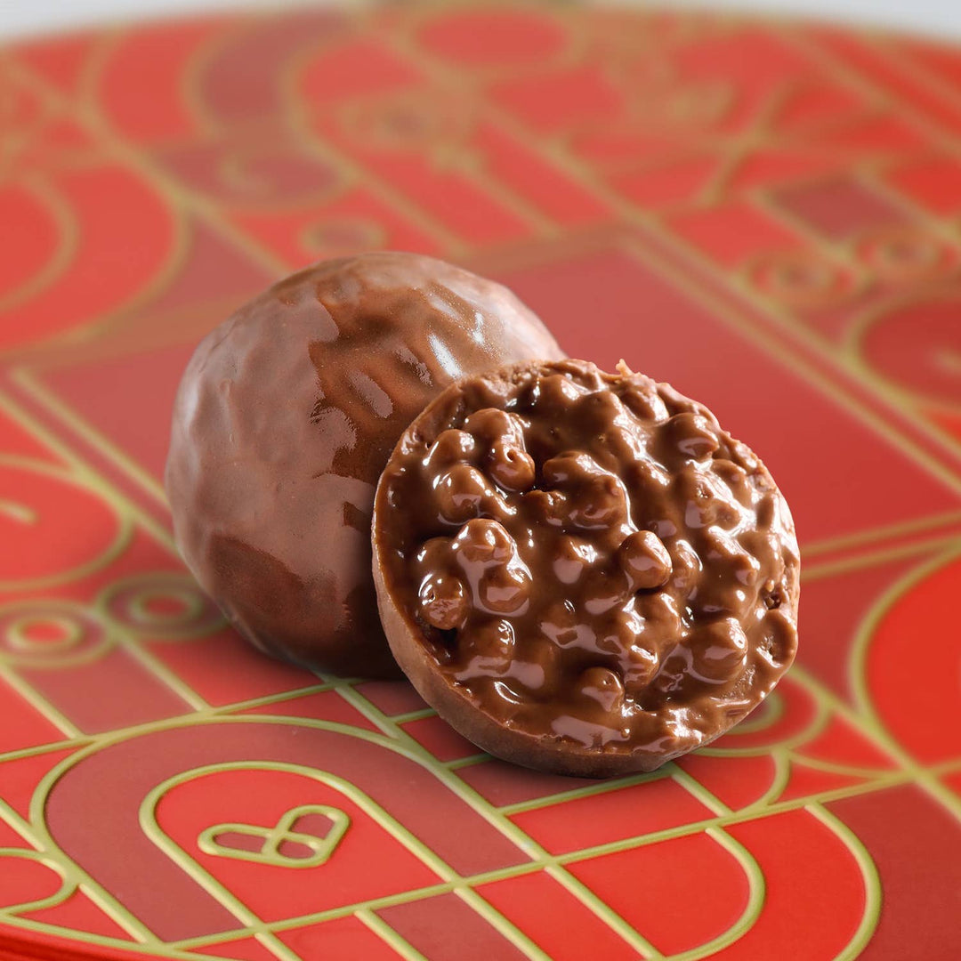 Nutcracker Chocolate-Covered Pretzel Gift Tin
