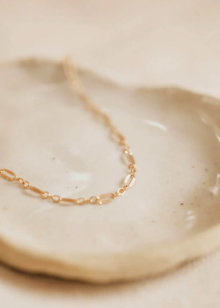 Lace Bracelet | 14kt Gold Fill + Sterling Silver