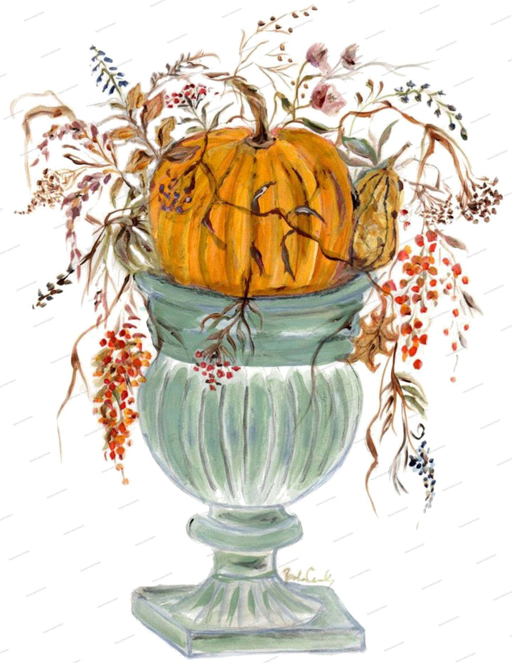 November Kitchen Towel
