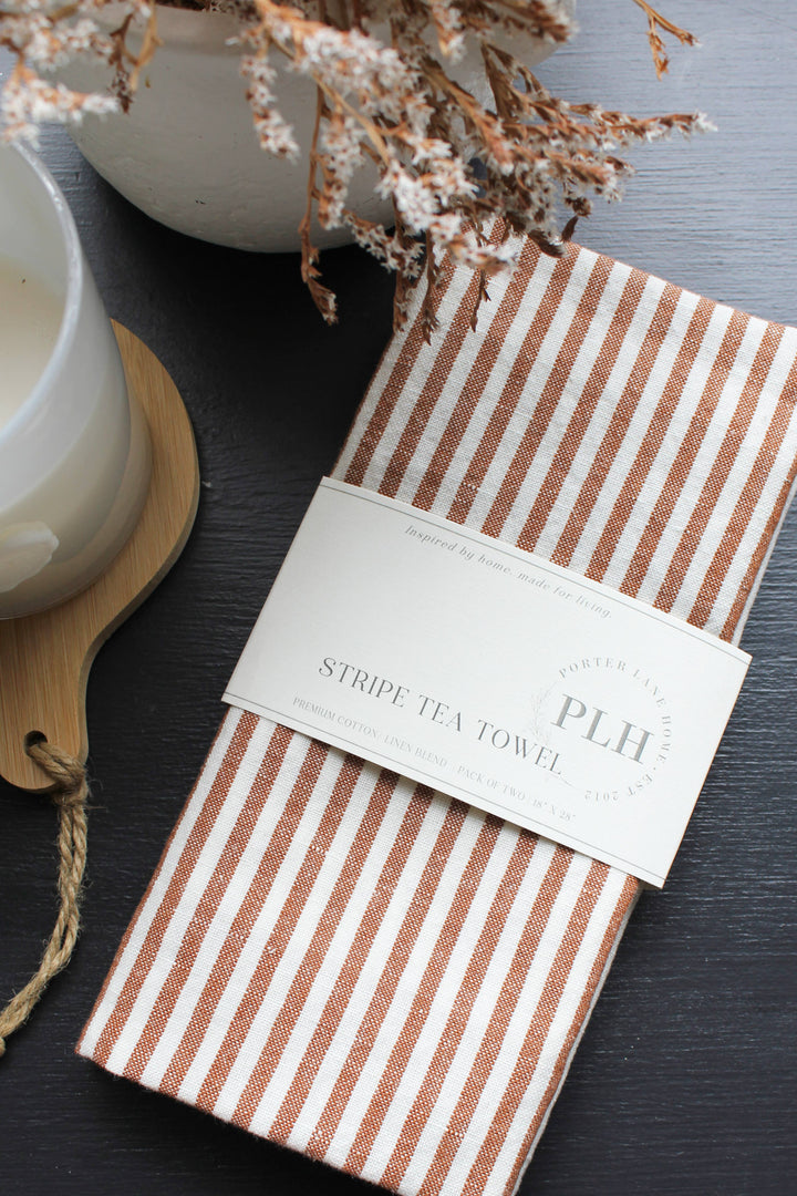 Stripe Tea Towel Set