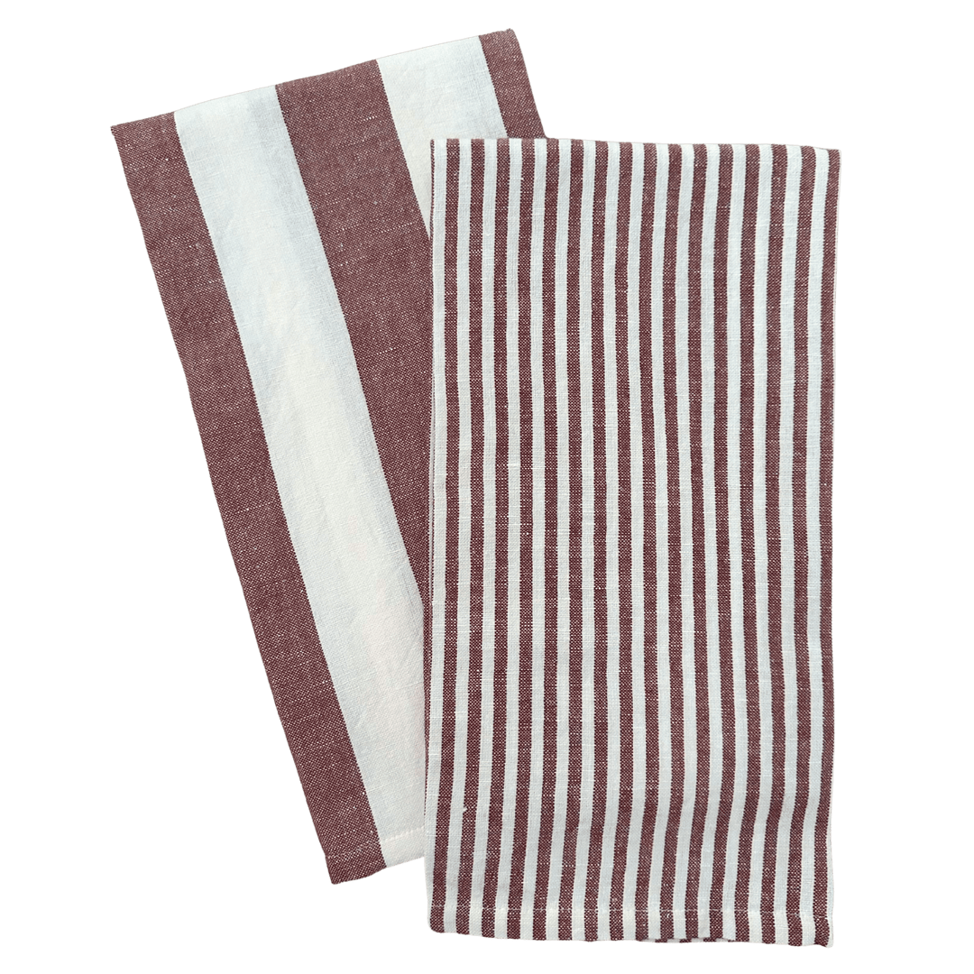 Stripe Tea Towel Set