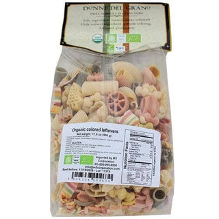 Organic Leftovers (Monnezza) Colored Pasta - 17.6oz (500gm)