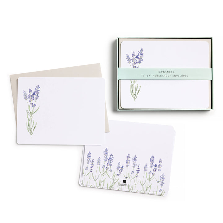 Lavender Flat Notes – Boxed Set of 8 Notecards