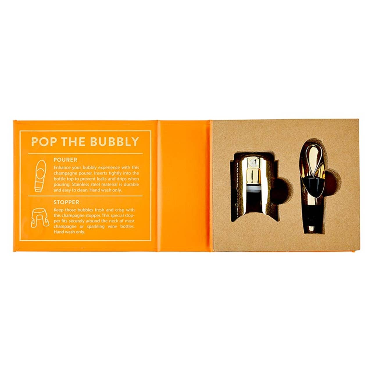 Small Batch Champagne Stopper and Pourer - Thumbnail 2