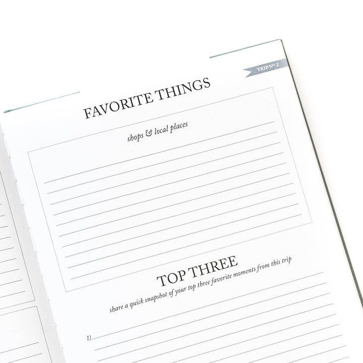Travel Journal | Adventure Keepsake | Trip Adventure Book