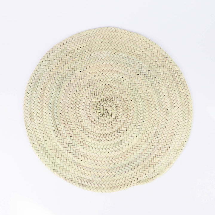 Straw Round Placemat