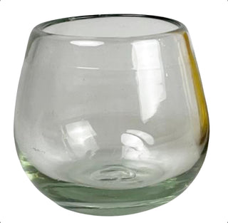 Small Recycled Glass Stemless Wine