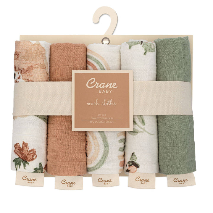 Parker 5-pc. Baby Wash Cloth Set