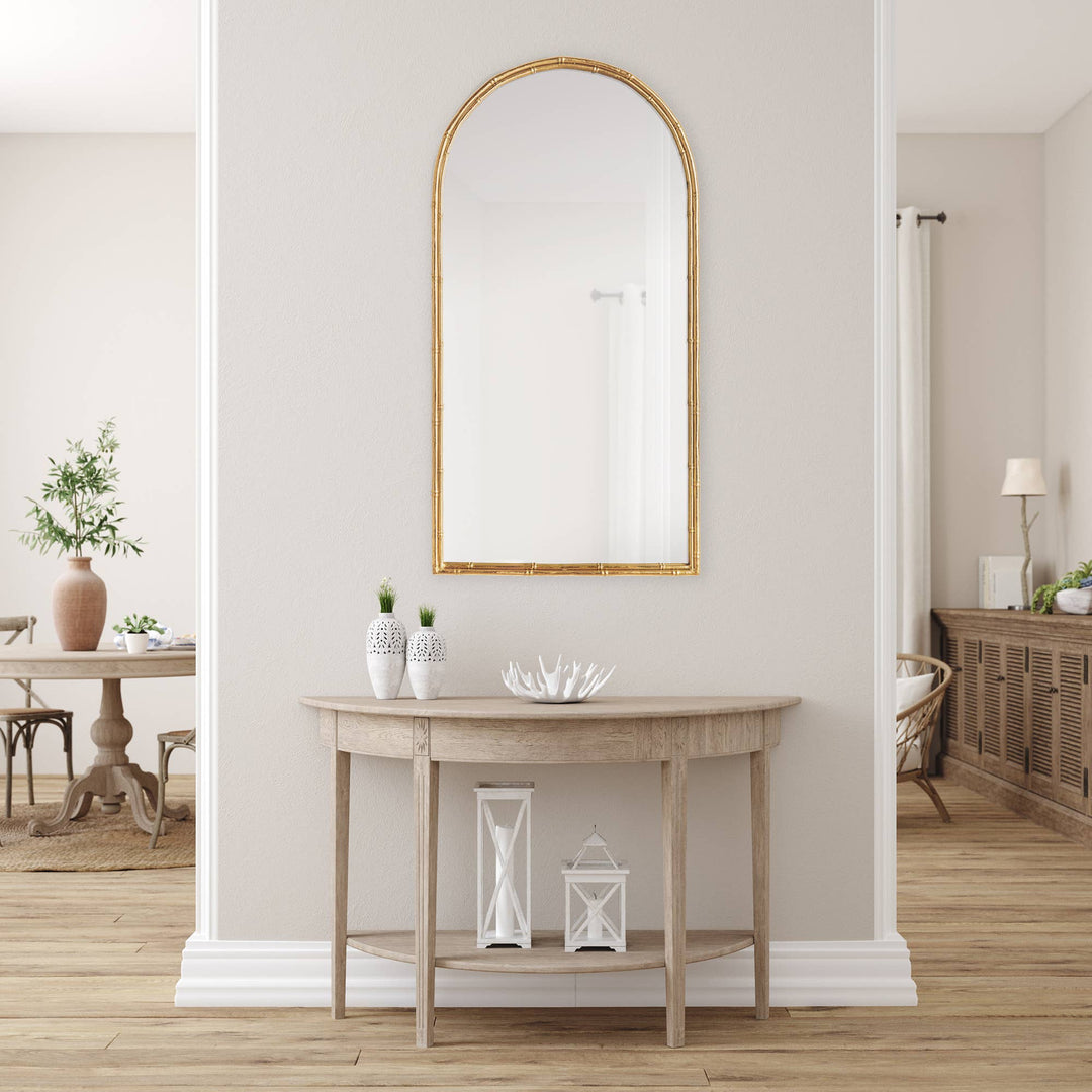 Daphne Arched Mirror, Gold