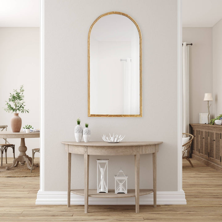 Daphne Arched Mirror, Gold