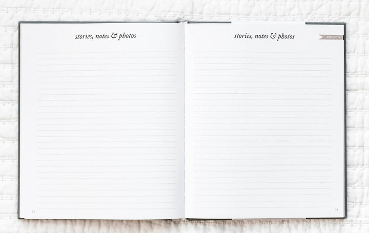 Travel Journal | Adventure Keepsake | Trip Adventure Book