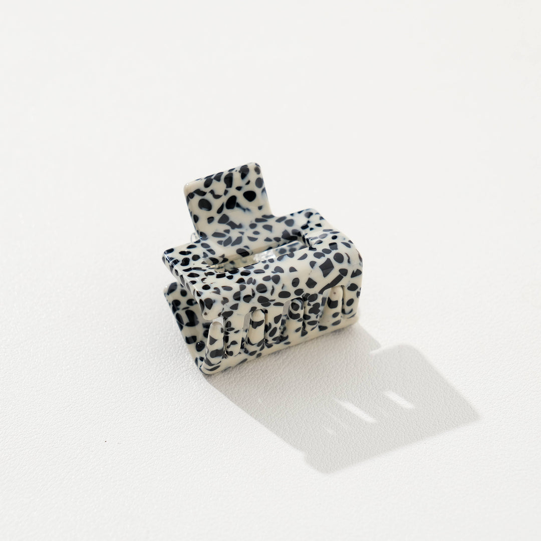 Leopard print inflatable chair on a white background