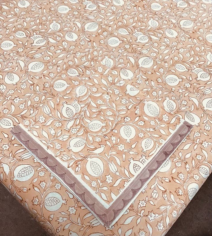 Tablecloth 60X60 Pomegranate Clay