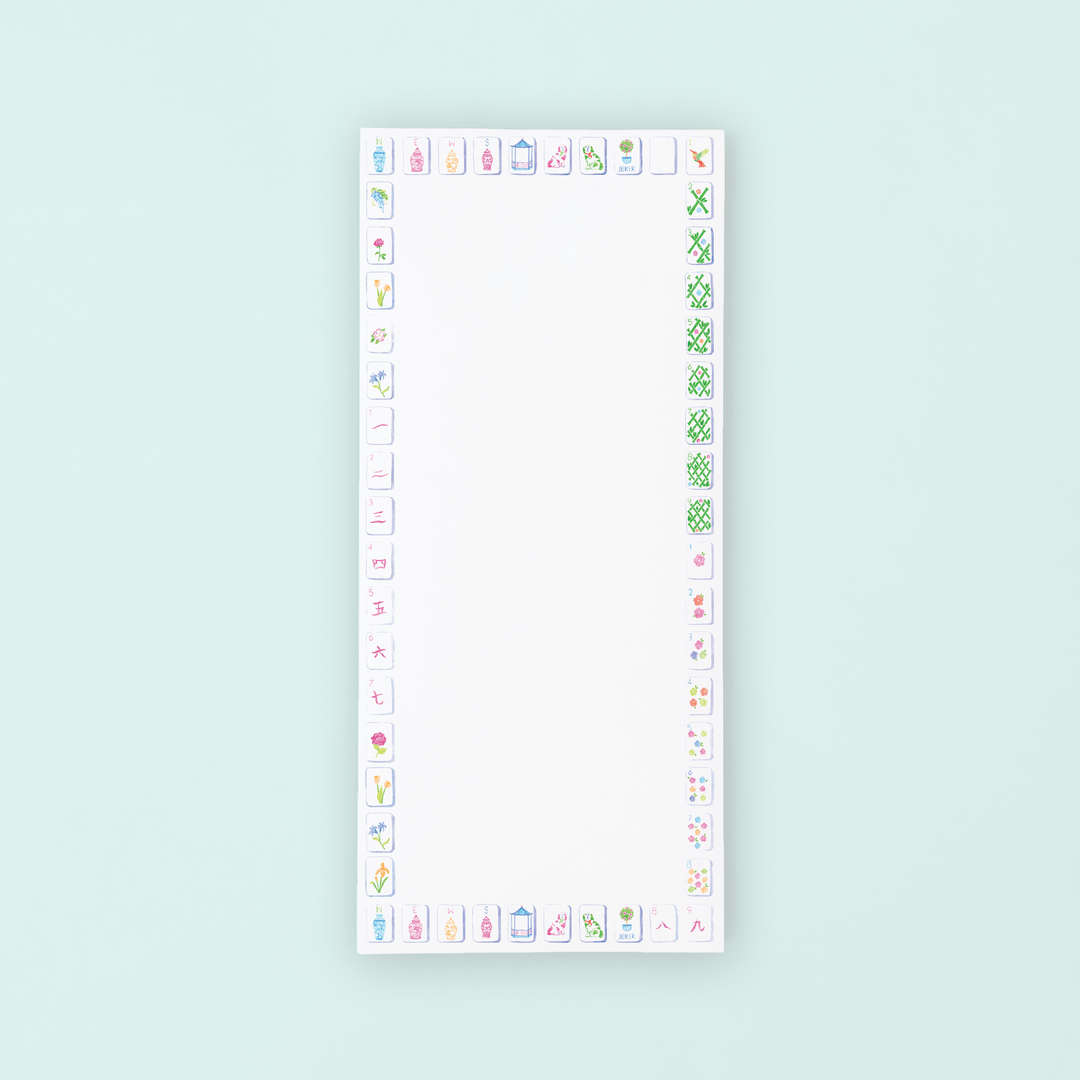 Vertical list of icons on a light blue background