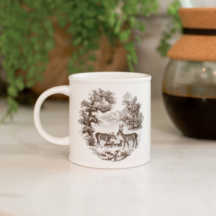 Deer Family Cafe Mug