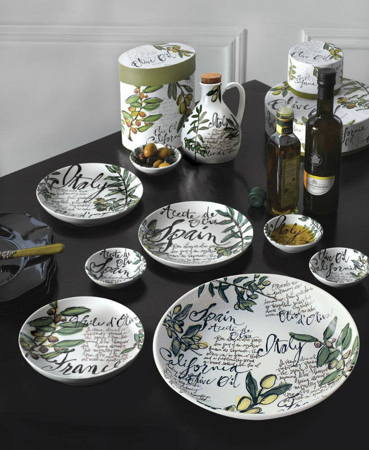 Olive Oil Dipping Dish S/4