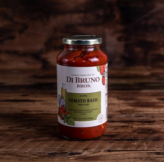 Our all-natural Sweet Basil & Garlic tomato sauce is made with California grown San Marzano tomatoes, savory garlic, and freshly-picked basil.
