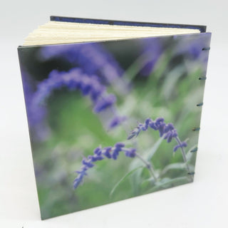 Encaustic journal for photos, diary, journal, guest book that is hand-stitched by New Bern artist John McQuade