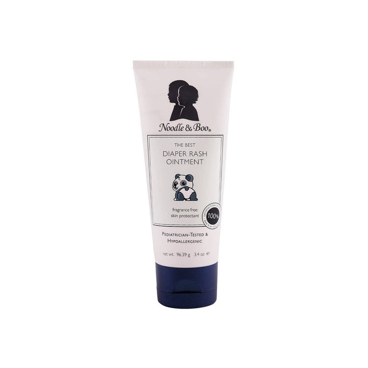Noodle & Boo diaper rash ointment tube on a white background
