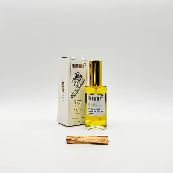 Bottle and box of Formuland product on a white background