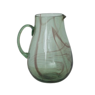 Recycled Glass Pitcher