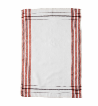 These pure linen jacquard textiles perform double-duty as a large lap napkin or as your favorite dish towel. 