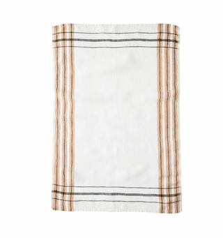 These pure linen jacquard textiles perform double-duty as a large lap napkin or as your favorite dish towel. 