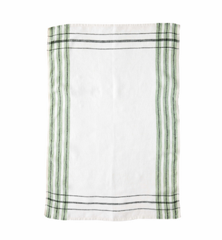 These pure linen jacquard textiles perform double-duty as a large lap napkin or as your favorite dish towel. 