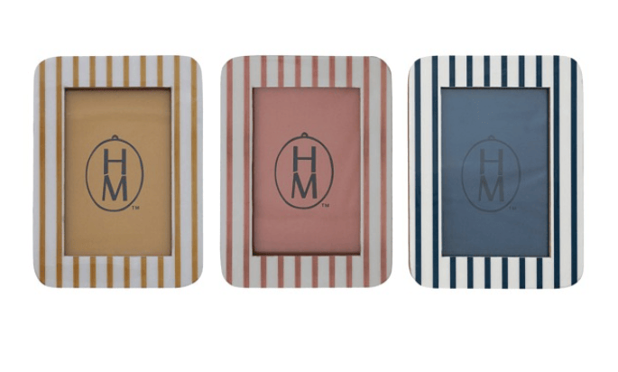 Striped Photo Frame 5x7