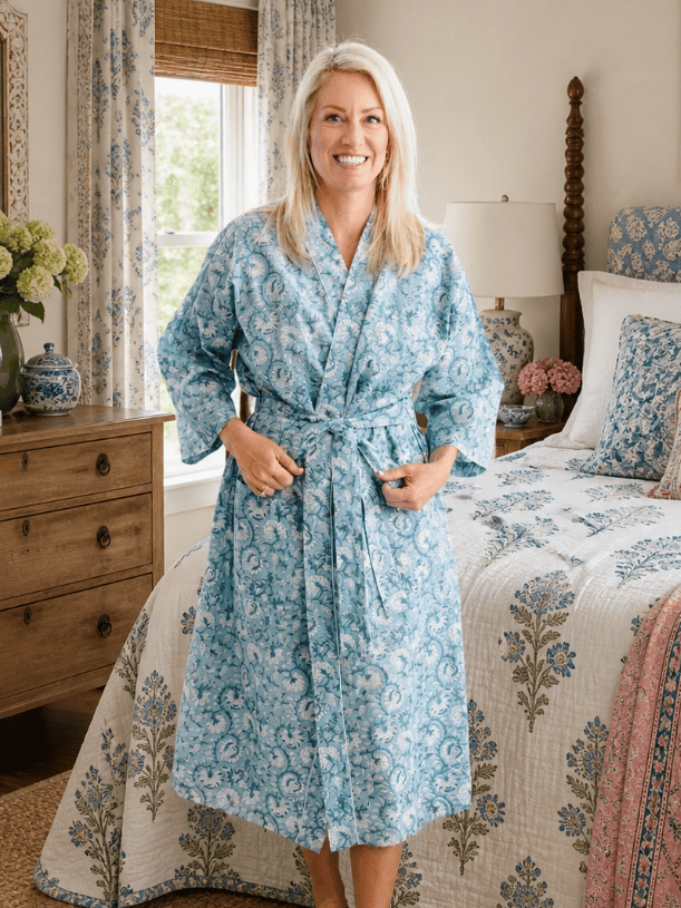 Block Print Robes