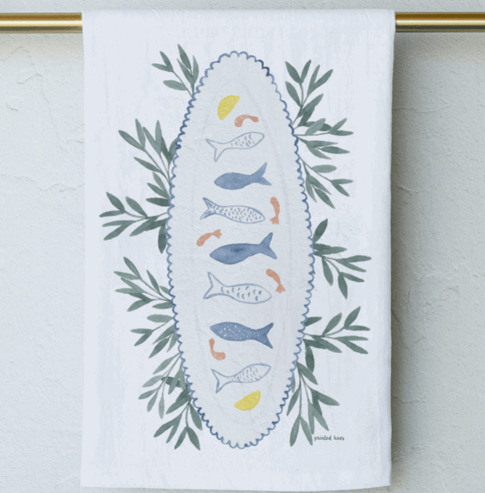 Printed Hues Flour Sack Towel