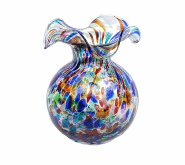 Vietri Hibiscus Bud Vase