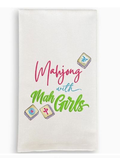 Mahjong Tea Towels