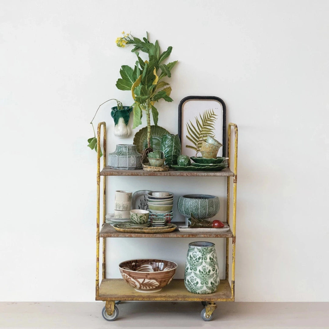 Vintage Reproduction Bar Cart - Small Batch Specialty Gifts
