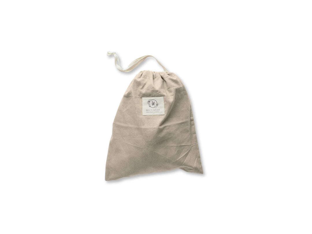 Bees Wrap Reusable Beeswax Lined Artisan Bread Bag - Natural