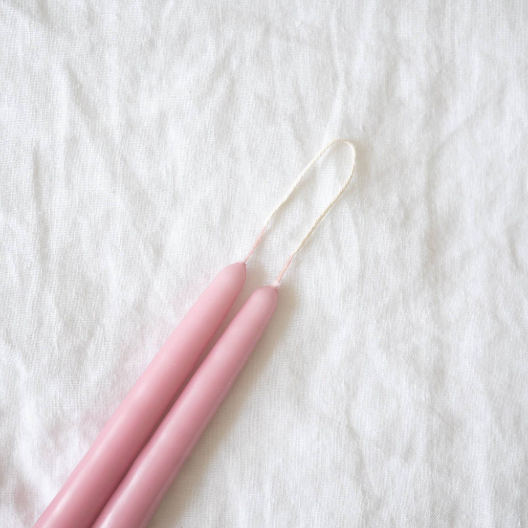 Taper Candles - Pair Blush