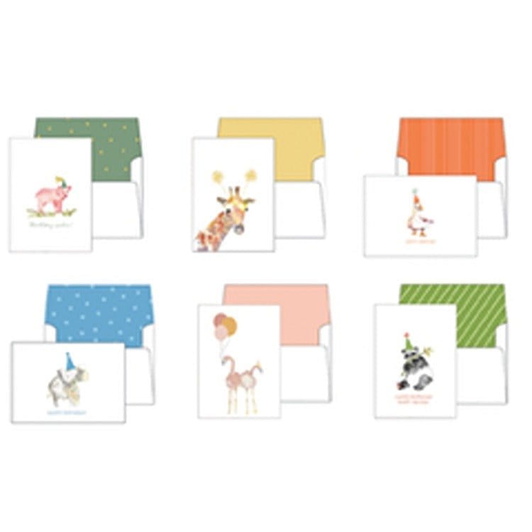 Anne Neilson Assorted Party Animal Birthday Cards