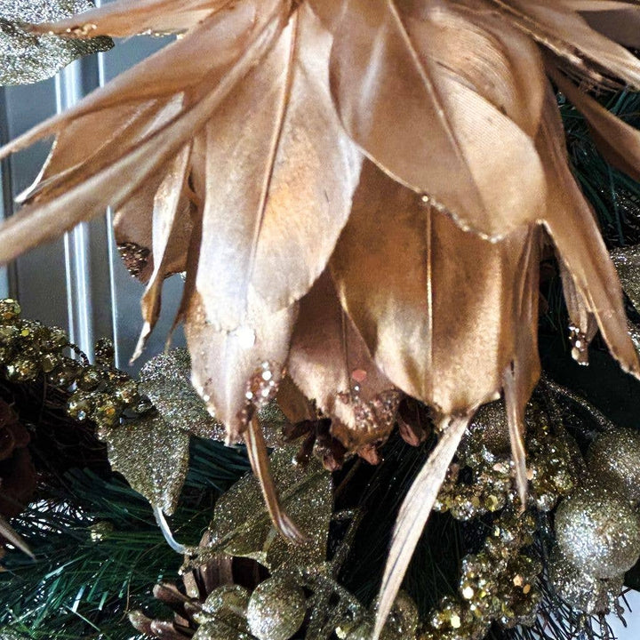 Metallic Gold Christmas Ornament