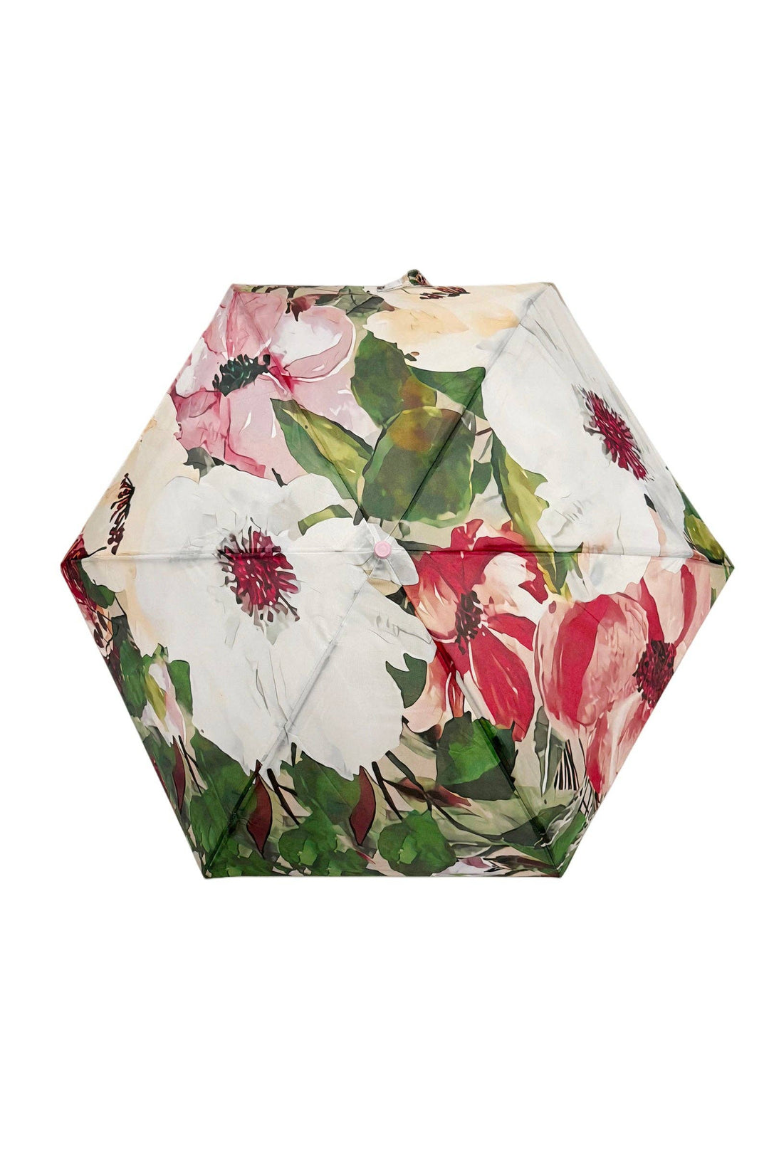 Floral Bloom Print Umbrella with Travel Case